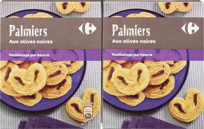 Palmiers aux olives noires