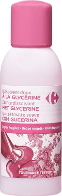 Image descriptive de Dissolvant doux à la glycérine