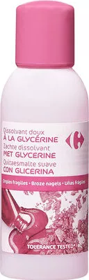 Dissolvant doux à la glycérine