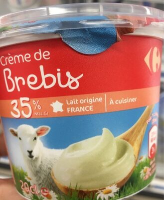 Image descriptive de Crème de brebis