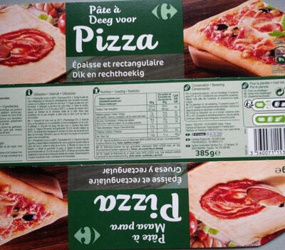 Image descriptive de Pâte à pizza