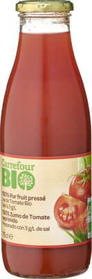 Image descriptive de Jus de tomate bio