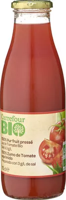 Image descriptive de Jus de tomate bio