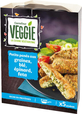 carrefourveggieCarrefour Petitspanésauxgrainesbléépinardsfeta