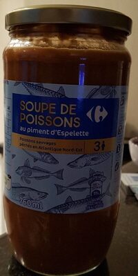 Image descriptive de SoupedepoissonsaupimentdEspelette