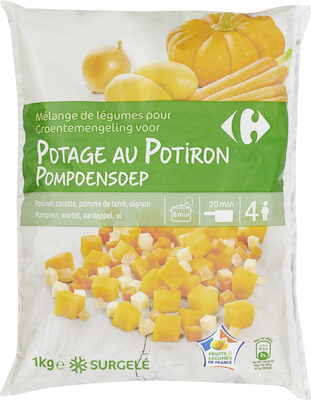 Image descriptive de Potage au potiron