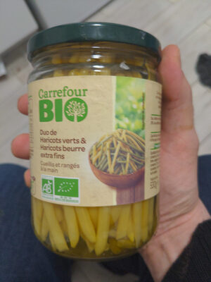 duo de haricots verts & haricots beurre extra fin