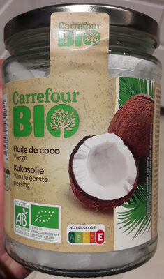 Carrefour Bio,Carrefour Huile de coco vierge