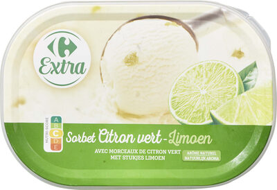 Image descriptive de Sorbet citron vert