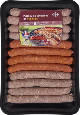 12 merguez de volaille