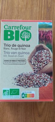 Image descriptive de Trio de quinoa blanc rouge et noir