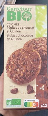 Cookies pépites de chocolat et quinoa