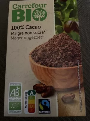 100% Cacao maigre non sucré