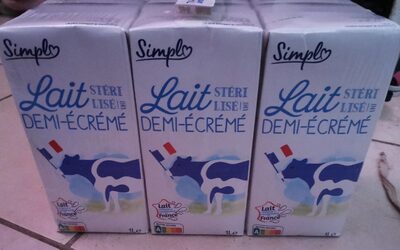 Image descriptive de Lait demi écrémé