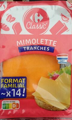 Image descriptive de Mimolettetranches