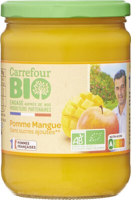 Pomme mangue sans sucres ajoutés