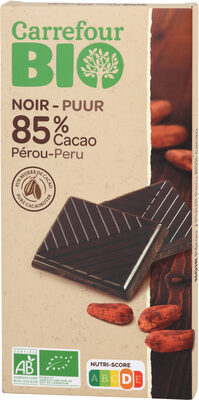 Carrefour bIO Chocolat noir 85% cacao - Perou