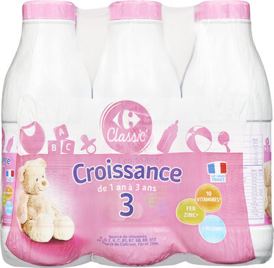 Image descriptive de Lait de croissance de 1 à  3 ans