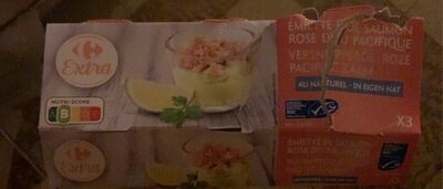 Carrefour Extra Émietté de saumon rose du Pacifique