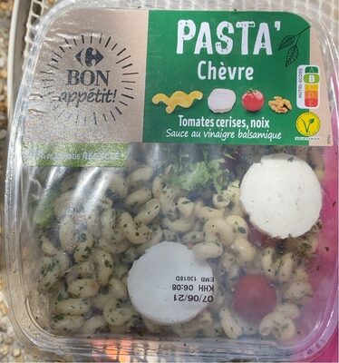 Image descriptive de Pasta chevre