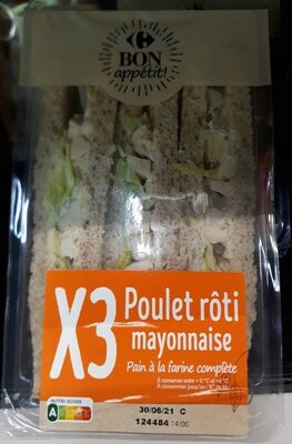 Image descriptive de Sandwichspouletrtimayonnaise