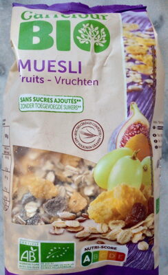 Muesli fruits