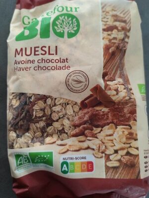 Image descriptive de Muesli avoine chocolat