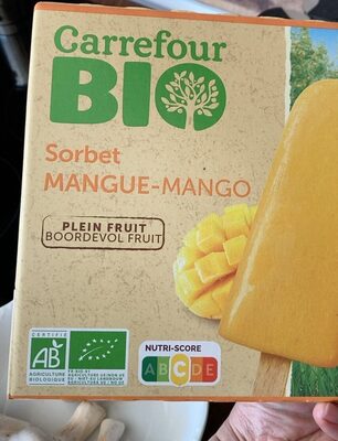 Image descriptive de Sorbet mangue