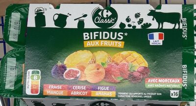 Image descriptive de ClassicBIFIDUSAUXFRUITS