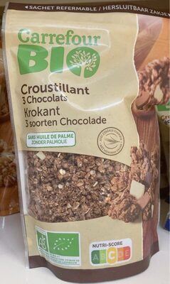 CarrefourBIO Croustillant3chocolats