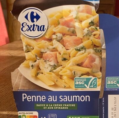 Penne au saumon