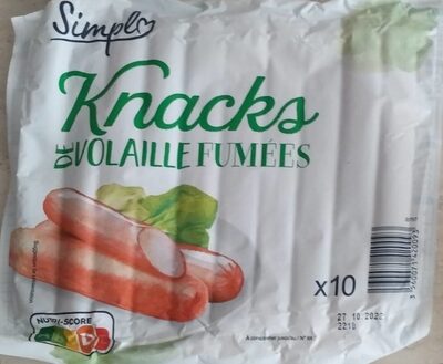 Image descriptive de Knacksdevolaillefumées