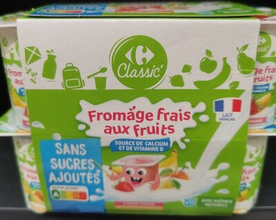 Fromage frais aux fruits