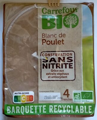 Carrefour Bio,Carrefour Blanc de poulet