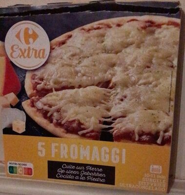 Image descriptive de Pizza 5 formaggi