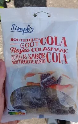 Bouteilles goût cola