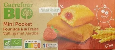 Carrefour Bio,Carrefour Mini pocket fourrage à la fraise