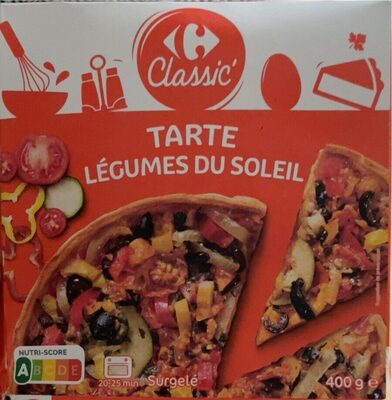 Tarte legumes du soleil