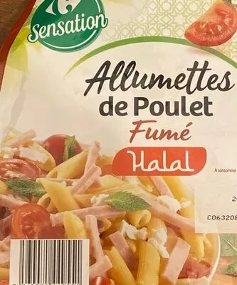 Alumettes de poulet  Fumé halal