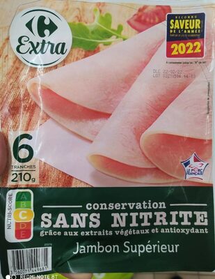 Image descriptive de Jambon Supérieur