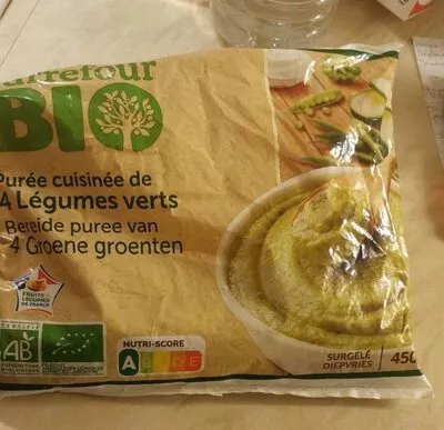 Puréecuisinéede4légumesverts