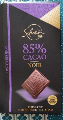 Image descriptive de 85% cacao NOIR