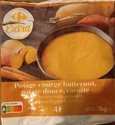 Potagecourgebutternutpatatedoucecarotte