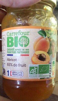 Image descriptive de Confiture bio abricot