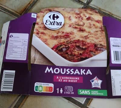 Image descriptive de Moussakaàlaubergineetauboeuf