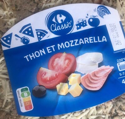 Image descriptive de Pizzathonetmozzarella