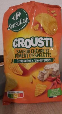 Image descriptive de Croustisaveurchèvreetpimentdespelette