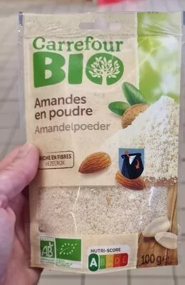 Amandes bio en poudre