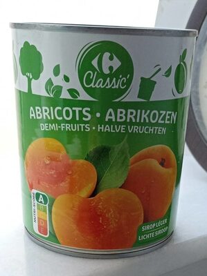 Carrefour Abricots Demi-fruits