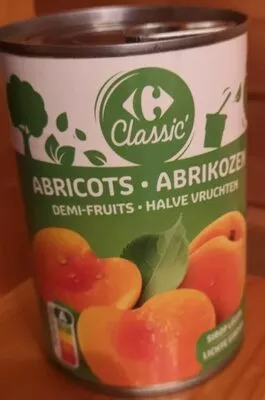 Carrefour Abricots demi-fruits